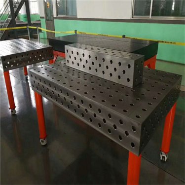 三维柔性焊接平台 铸铁检验平台 沧州华威机械制造